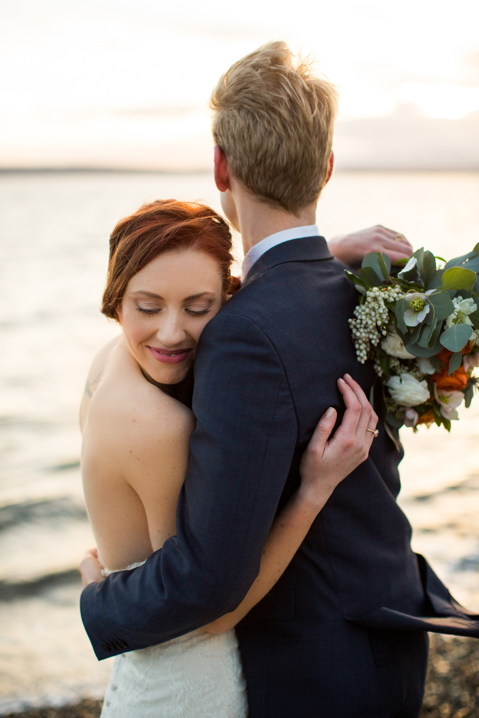 Golden Gardens Beach Elopement